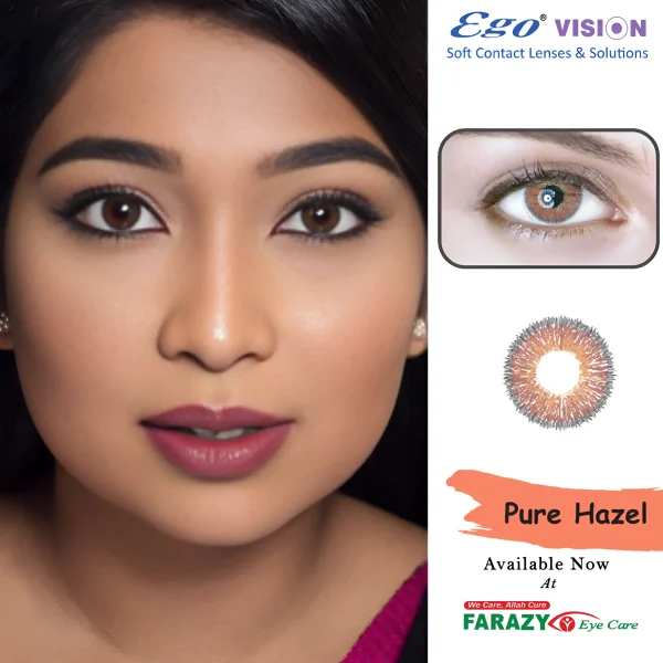 EGO Vision Pure Hazel Contact Lens